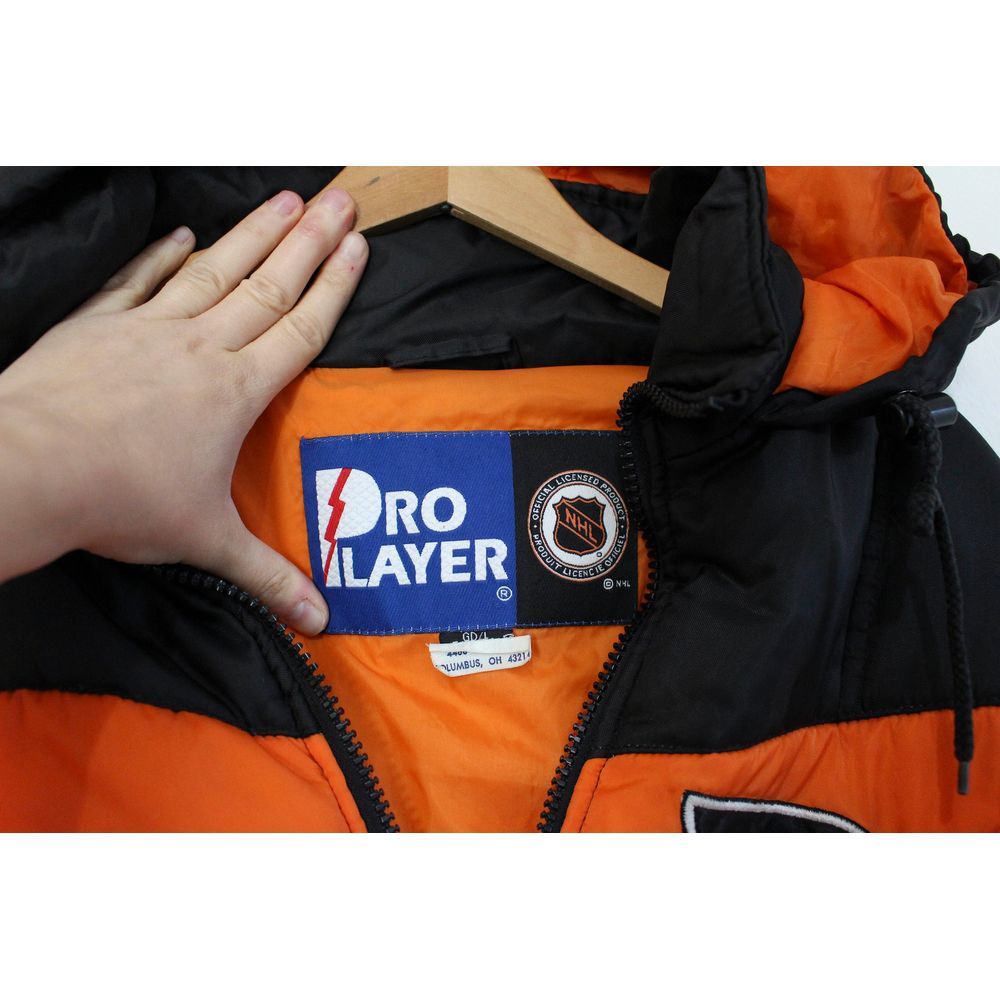 Vintage Philadelphia Flyers Hockey Puffy Jacket - Picture 3 of 6